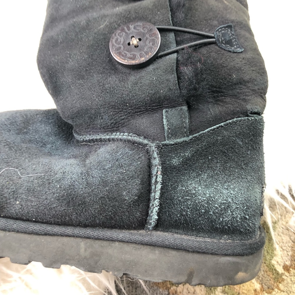 Ugg black Bailey button triplet 8 - Picture 6 of 8